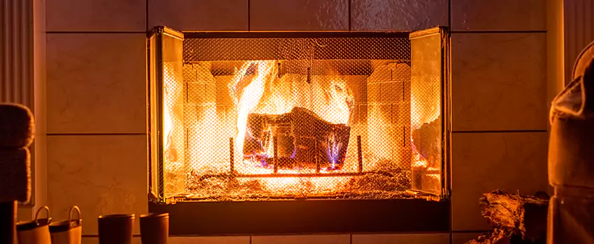 Mendota Hearth Landscape Fireplace Installation in El Mirage, Arizona