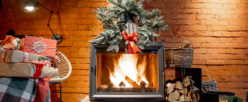 Travis Industries Linear Gas Fireplace Installation in El Mirage, Arizona