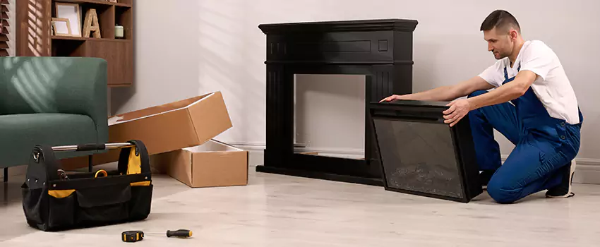 Old Rusted Metal Fireplace Repair And Replacement in El Mirage, AZ